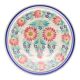 Serving dish and ceramic presentation of Quimper floral motif