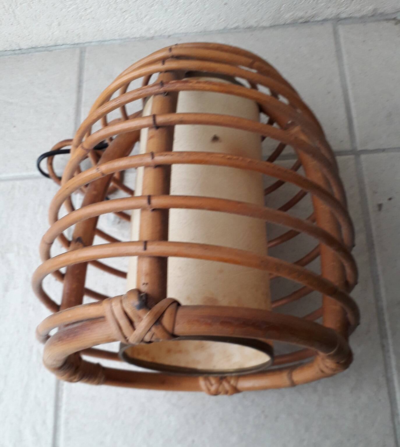 Rattan suspension