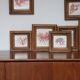 True alguier in walnut frame France 1960