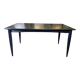 Scandinavian dining table in blackened wood Napoleon III