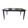 Scandinavian dining table in blackened wood Napoleon III