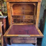 Secretary of the period walnut restoration of the XIXth century