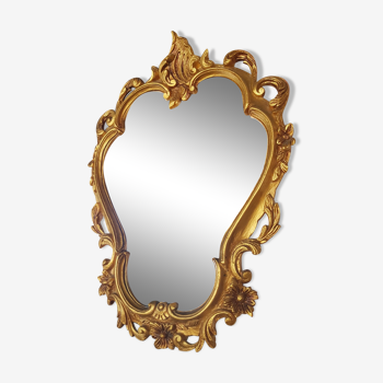 Miroir baroque doré