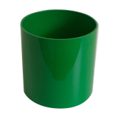 Anna Castelli Green ABS Plastic Vase edited by Kartell 1970