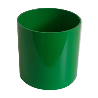 Anna Castelli Green ABS Plastic Vase edited by Kartell 1970