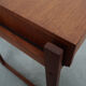 Table de chevet en teck, design danois, années 1970, production: Danemark