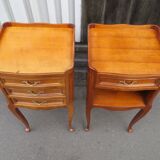 Pair of Louis XV style bedside tables