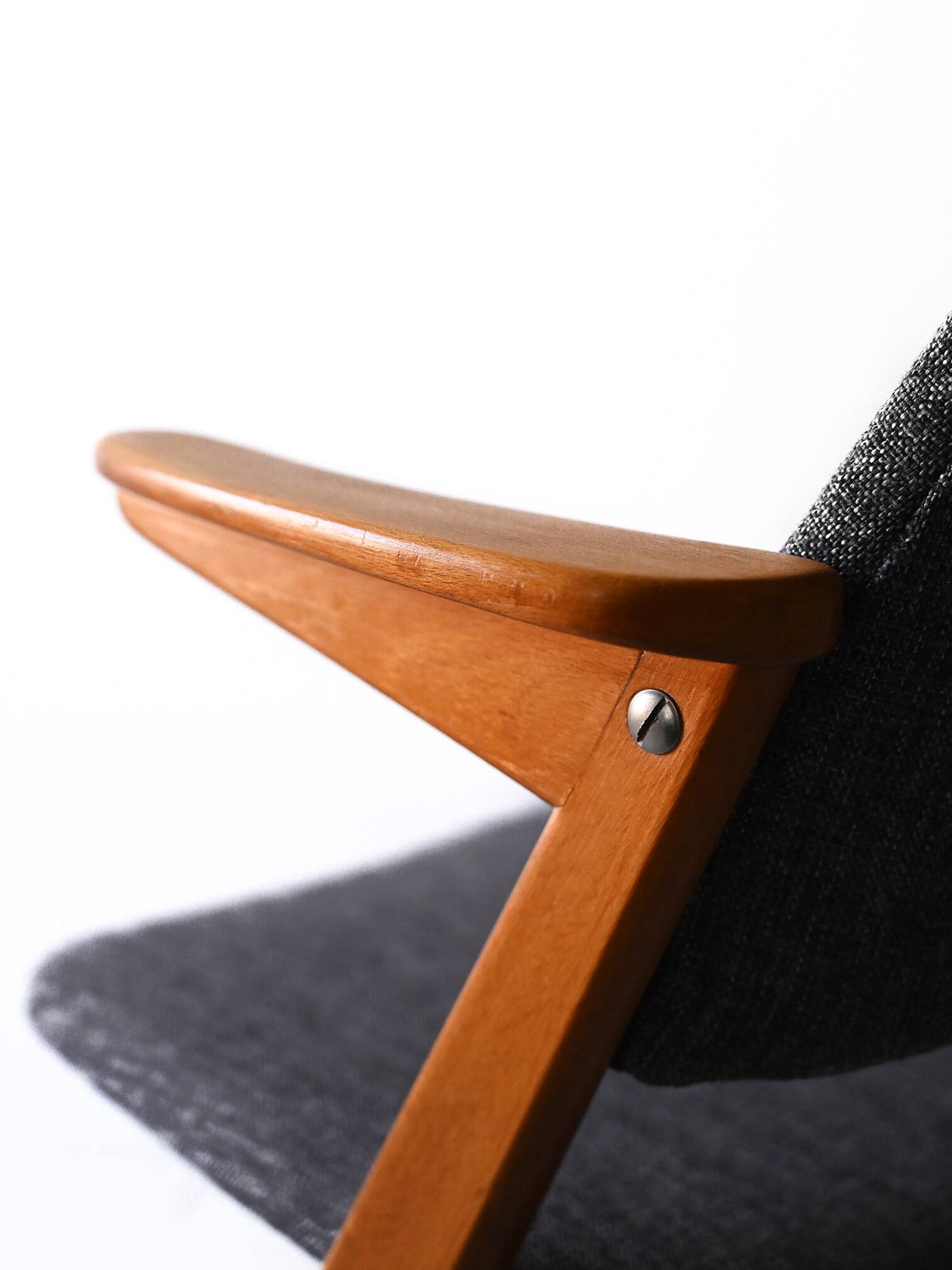 Chair with armrests by Bengt Ruda for NK