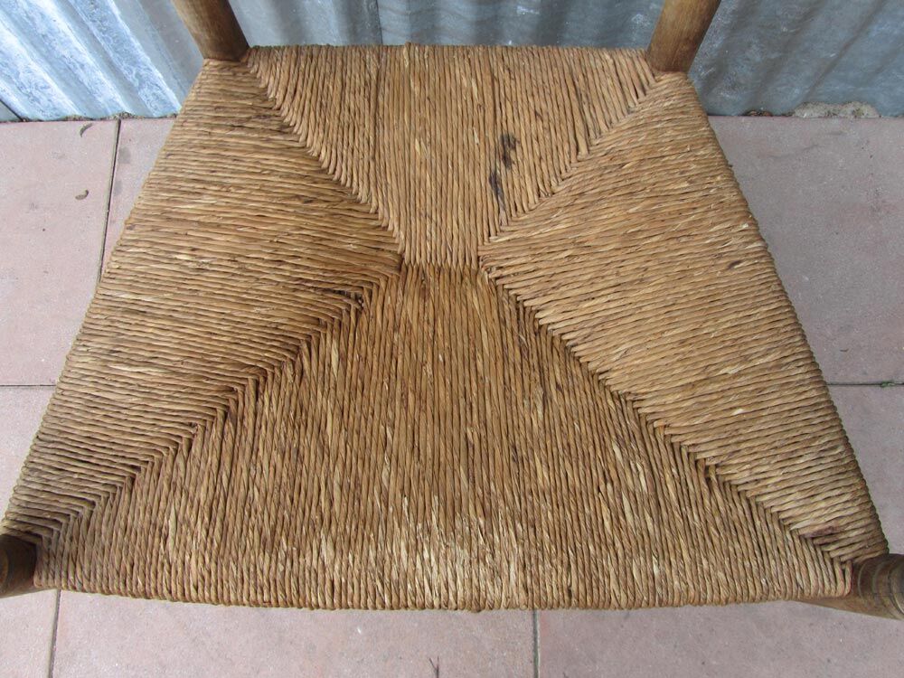 Wooden Dutch rustic farmers armchair Chair