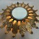 Vintage 'Sunburst' lamp / mirror