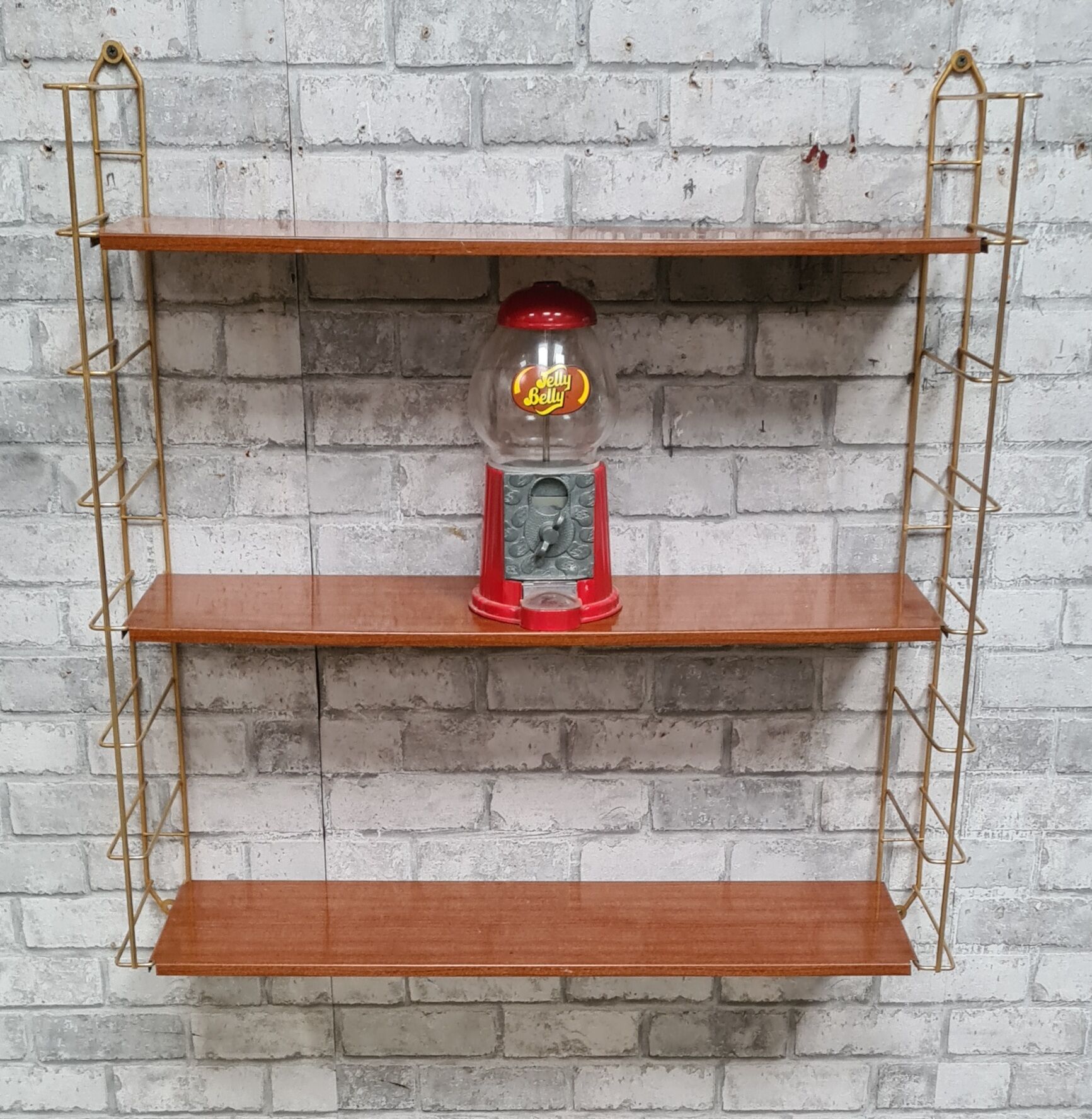 Vintage steel shelf 1960