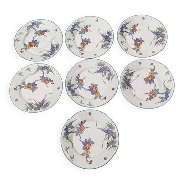 7 assiettes en porcelaine de Limoges - Haviland
