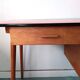 Vintage children's desk Baumann wood and formica 50s