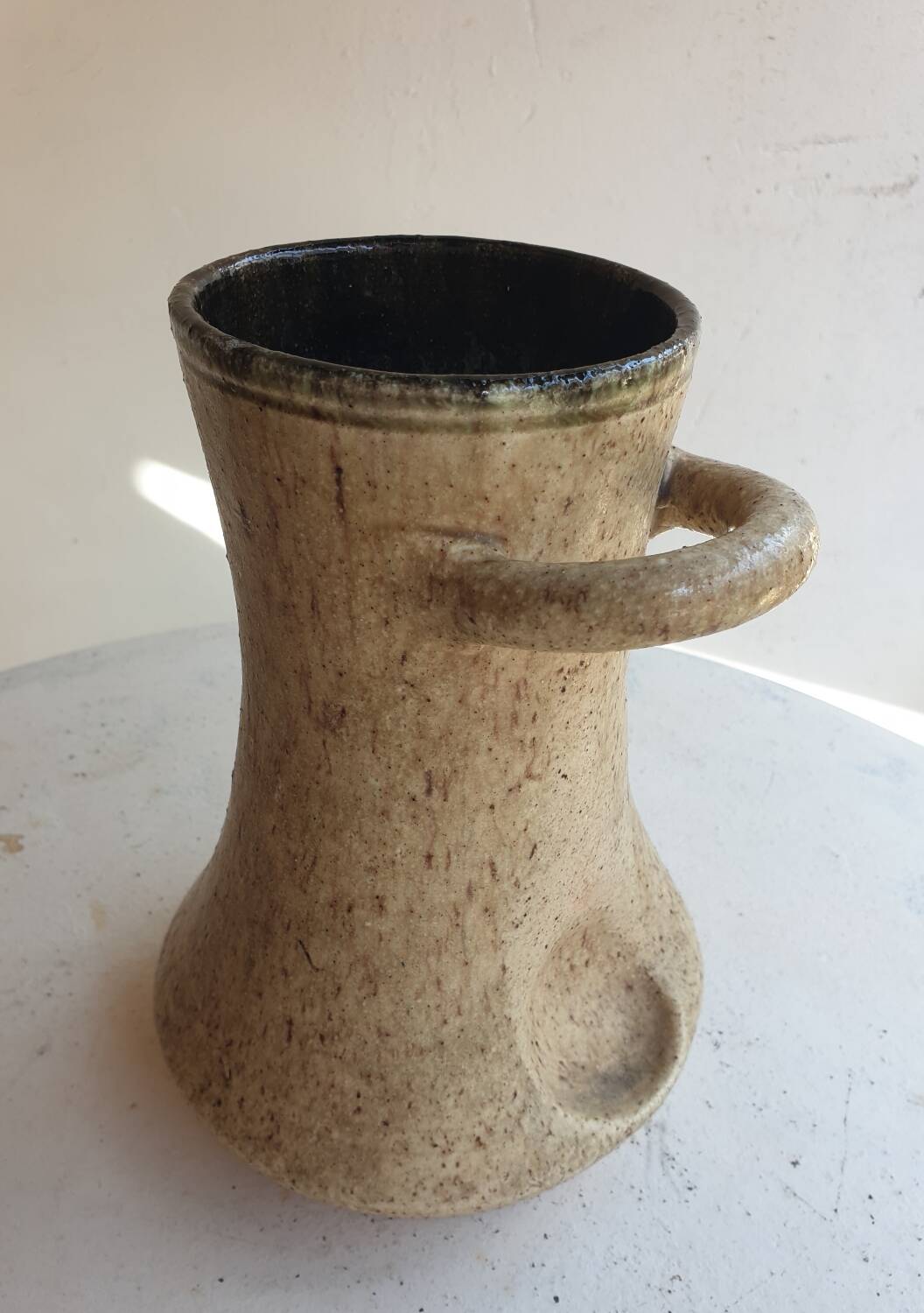 Vintage Accolay ceramic vase from the 1950s and 1960s