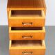 1970s Italian teak shelves unit with desk