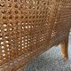Paire de fauteuils en rotin et cannage
