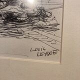 Framed drawing