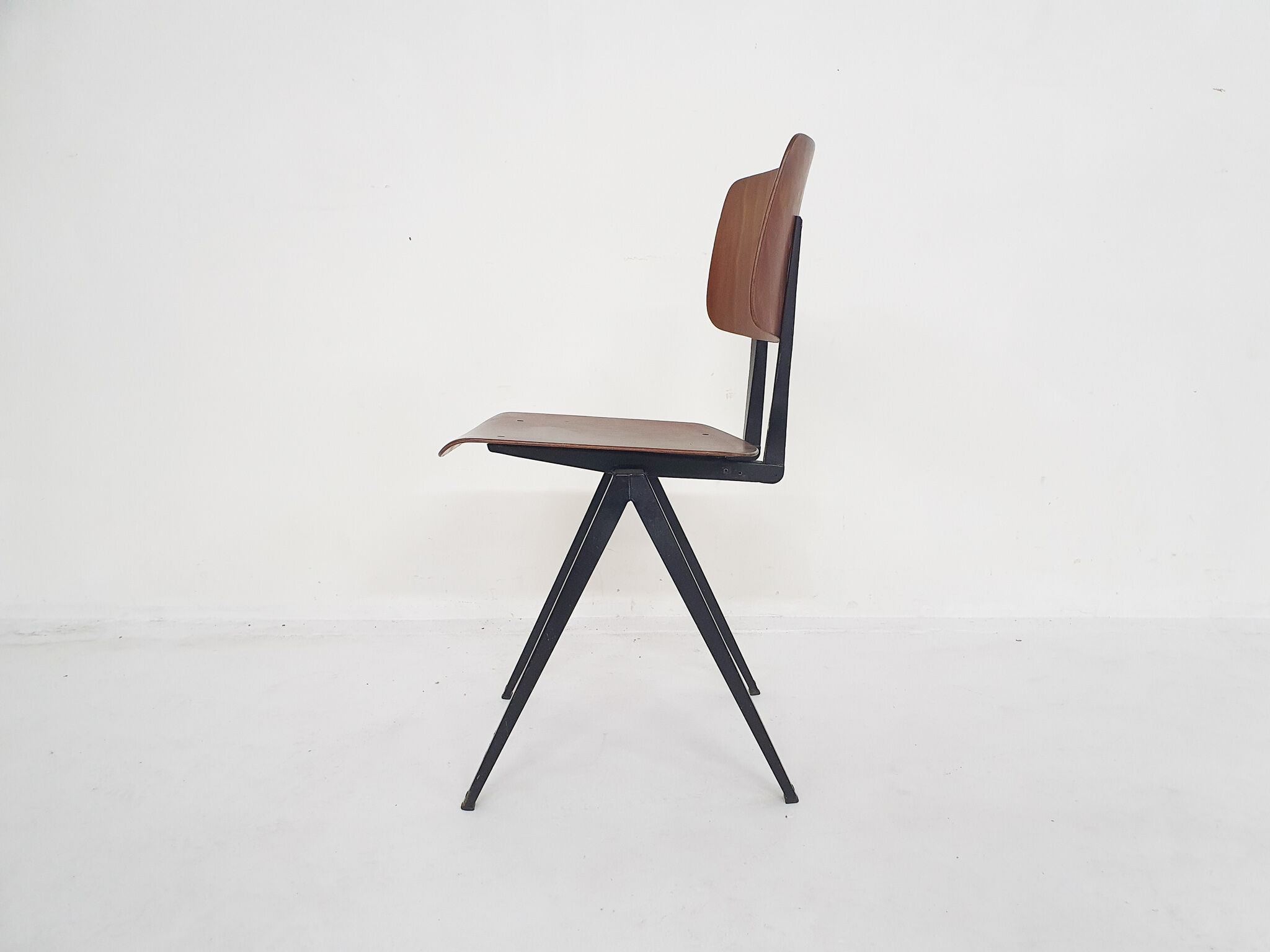 Industrial school chair by Galvanitas, model S16, The Netherlands 1970's