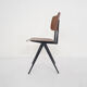 Industrial school chair by Galvanitas, model S16, The Netherlands 1970's