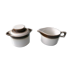 Milk jug and sugar bowl