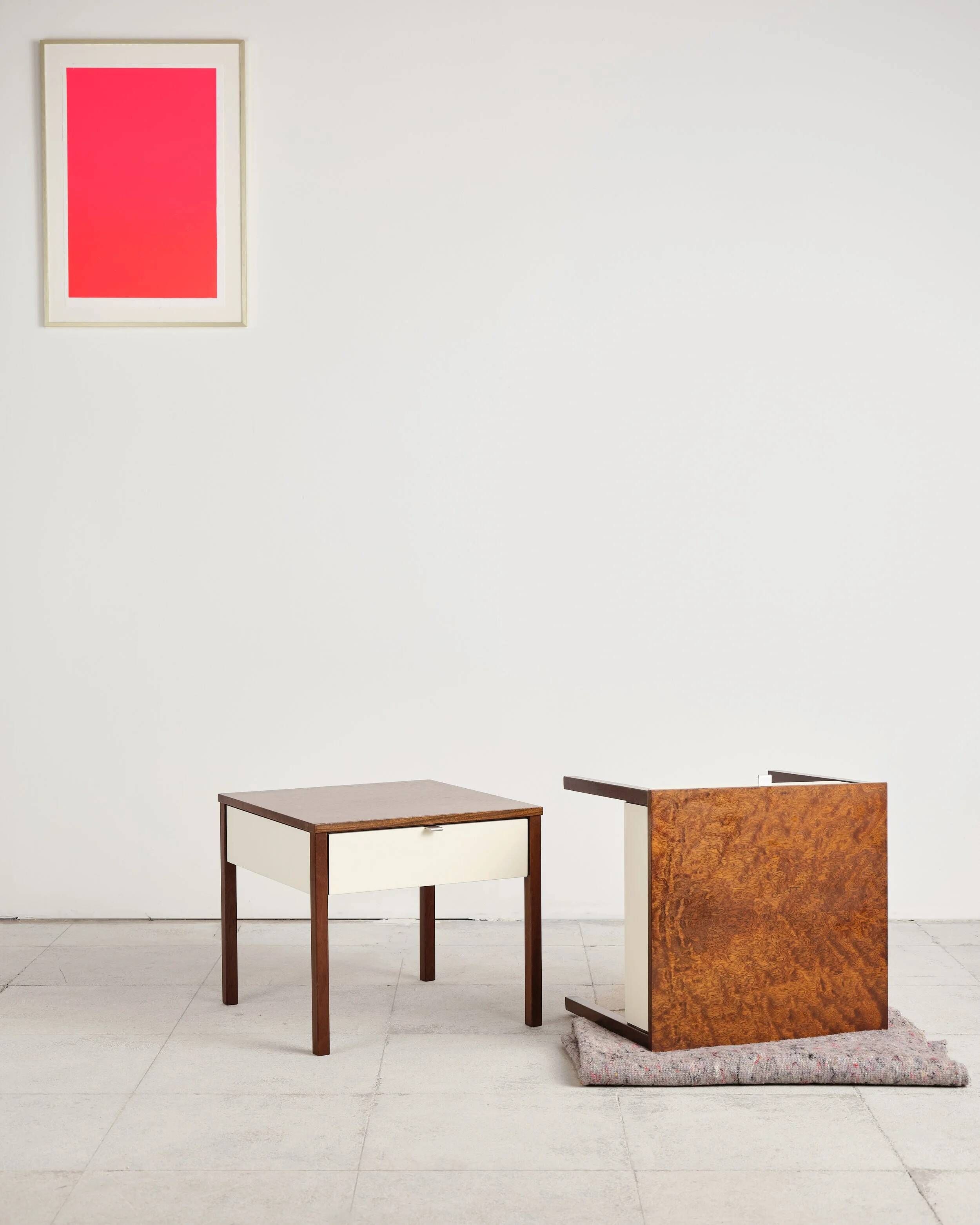 Pair of bedside tables by Florence Knoll, United States, 1960s