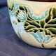 Old glazed ceramic cache pot