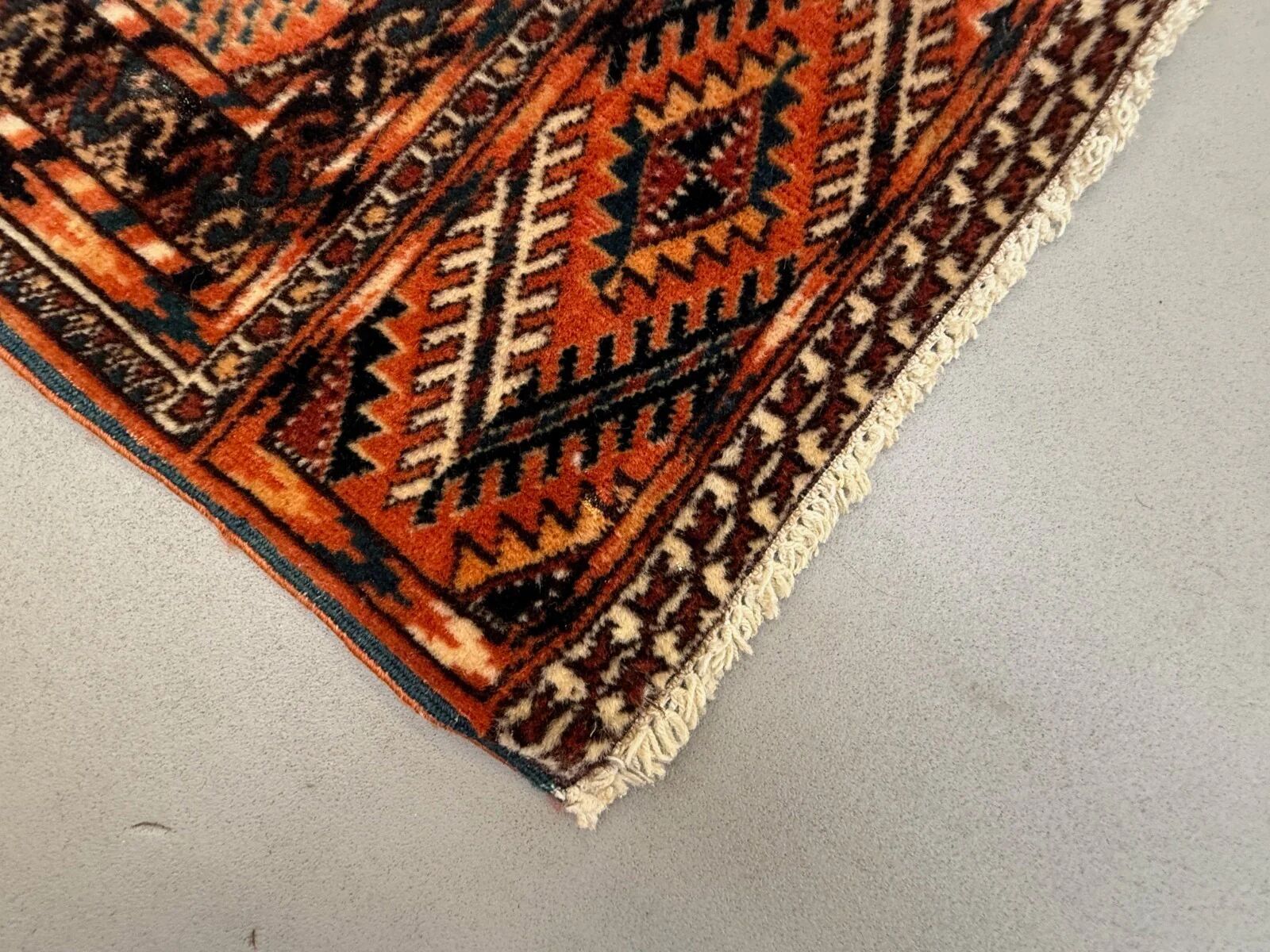 Afghan Turkoman rug 204x161 cm, large 2523