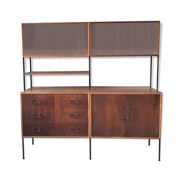 Meuble de rangement par Peter Hayward pour Vanson, Royaume Uni, vers 1950.