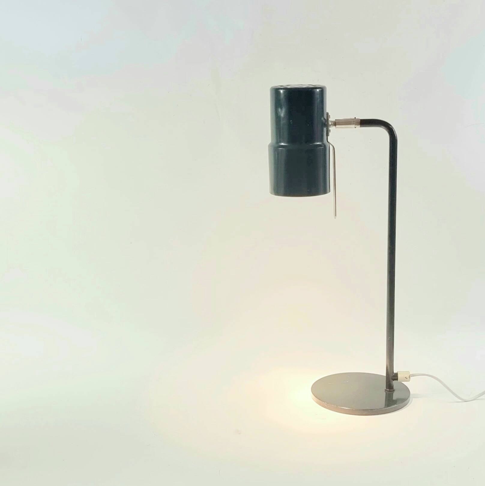 Mid Century Scandinavian Table Lamp Model B195 by Jakobsson, Sweden, 1960s