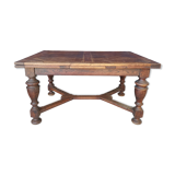 Rustic table XIXth in oak
