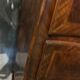 Louis XV marquetry commode, curved.