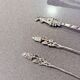 Antique Swedish Sterling Silver Hors d'Oeuvre and Dessert Serving Set, 1949