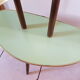 Saddle of tripod plants in formica of the years 50/60