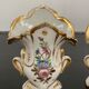 Pair of porcelain wedding vases XIXth