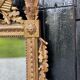 Louis XVI mirror in gilded carved wood, eighteenth century