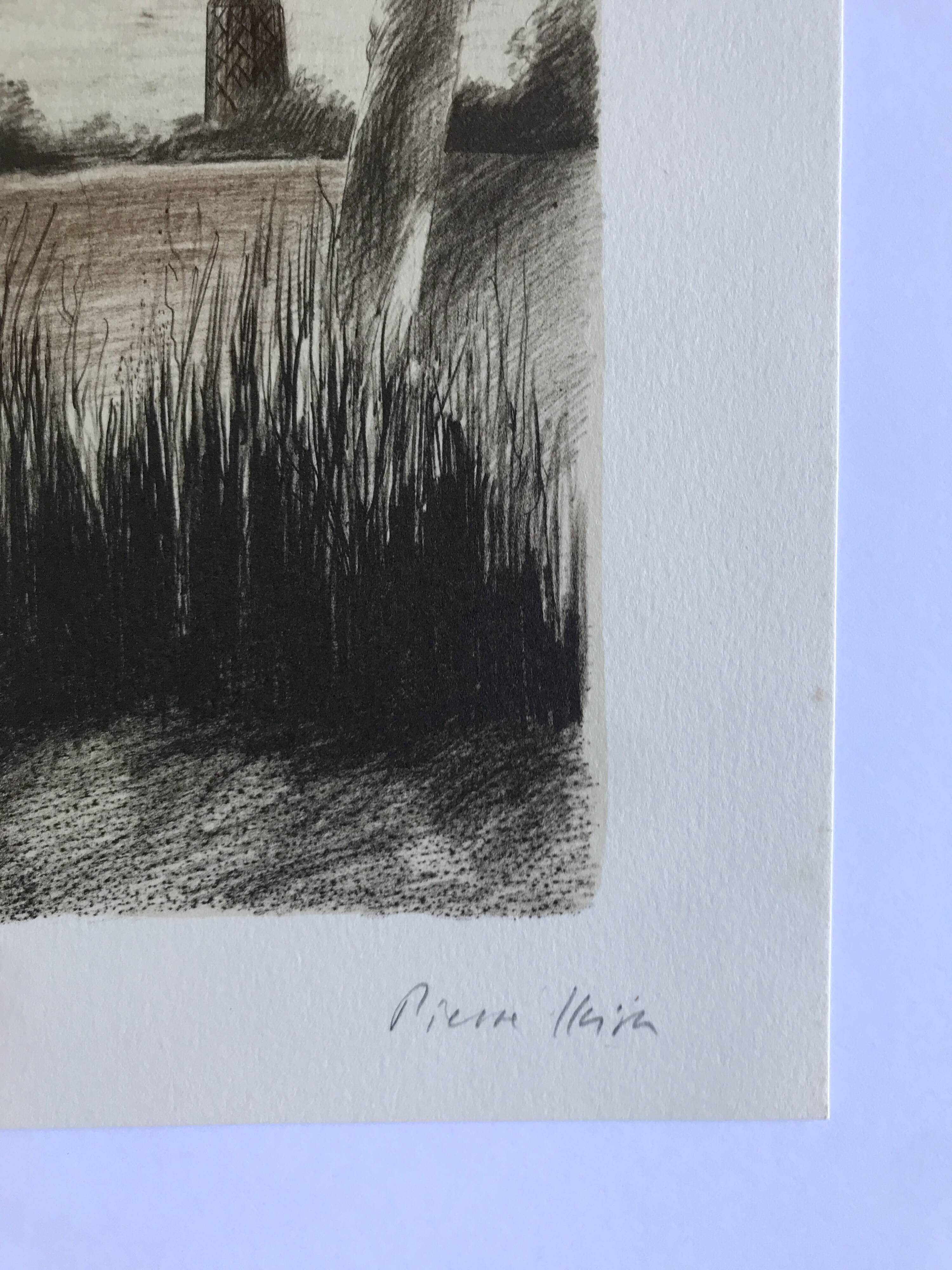 Pierre skira, a dam..., 1978. original lithograph signed in pencil.