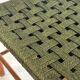 Vintage Stool Danish Papercord Rope Stool Mid Century
