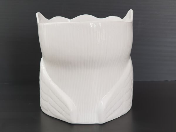 Cache-pot chouette 1970 vintage