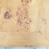 Square wooden coffee table