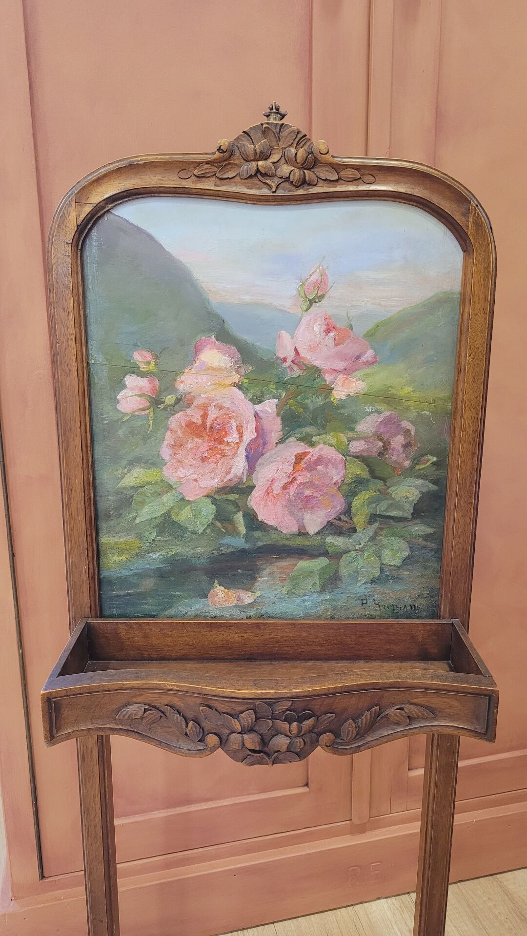 Ecran de cheminée