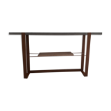 Console design vintage concrete steel corten