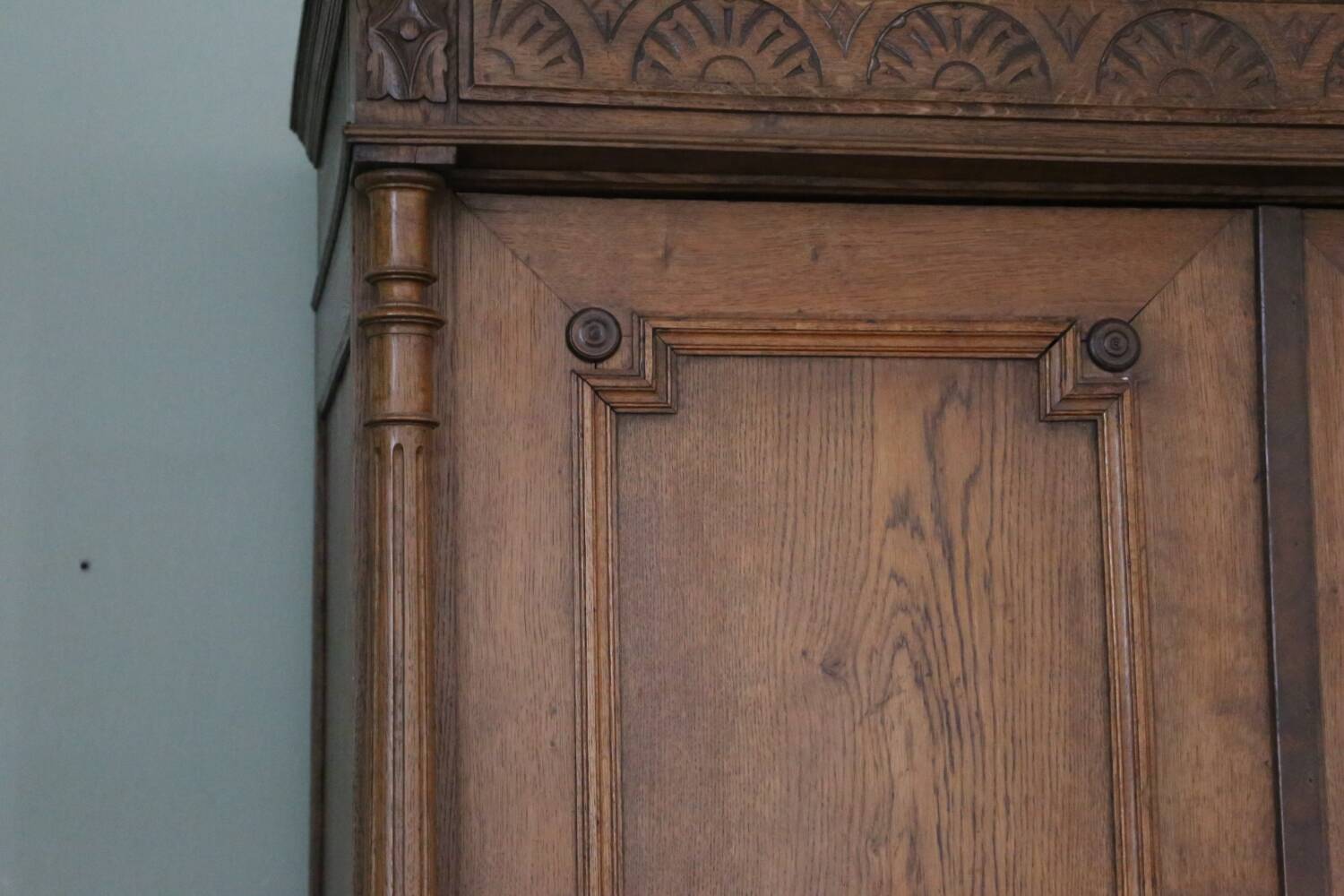 Large linen wardrobe