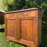 Art Deco oak sideboard