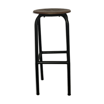 Old industrial high stool