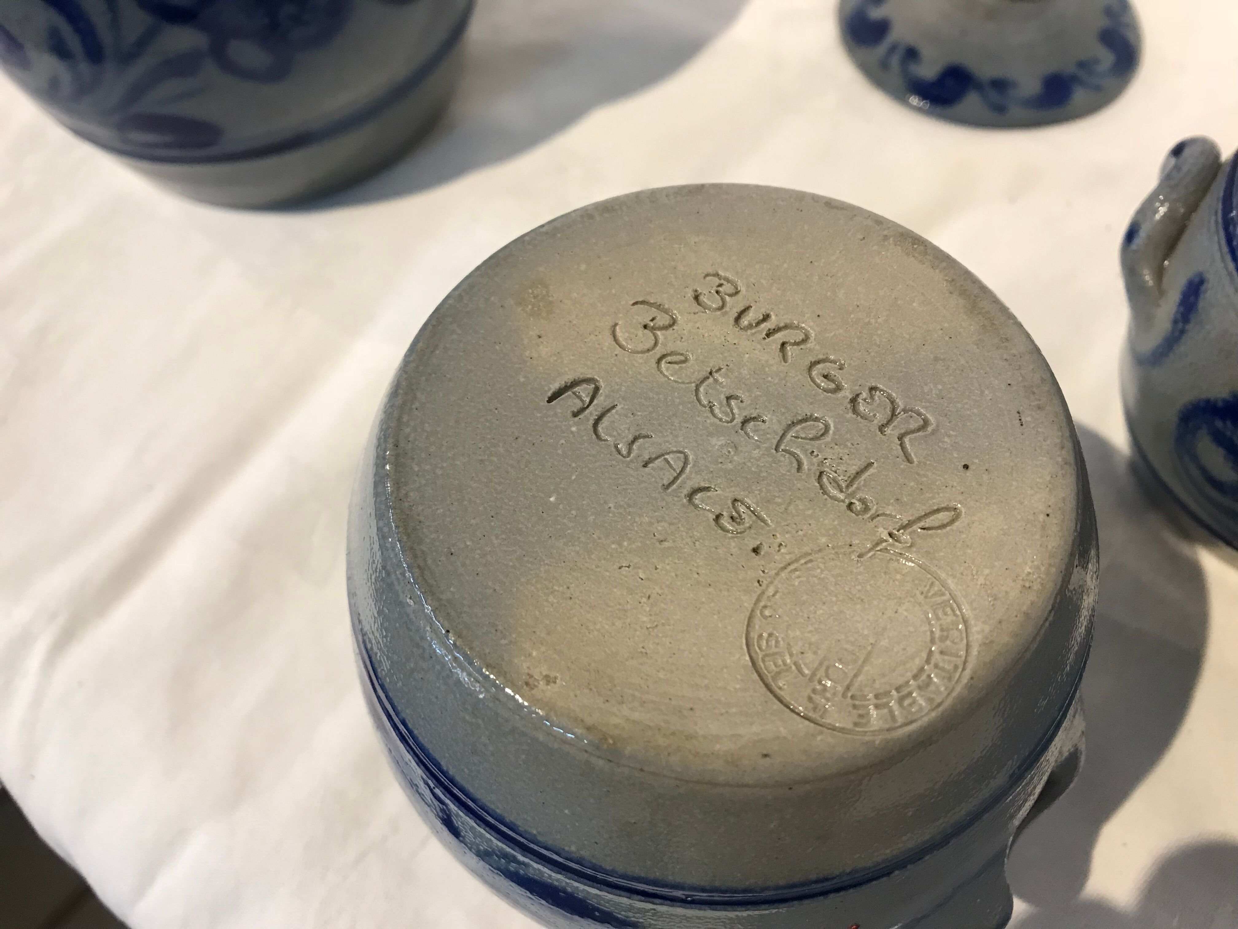 Spice jar in Alsace sandstone