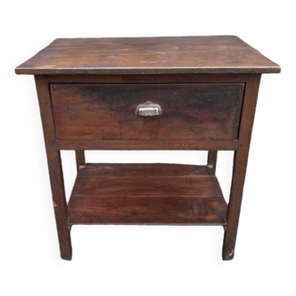 Petit meuble de métier ancien avec sa patine d'origine.