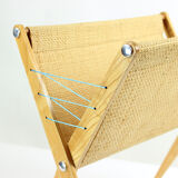 Porte-magazine en bois, Tchécoslovaquie Années 1960