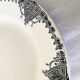 Flat ironstone plates bft 19th century
