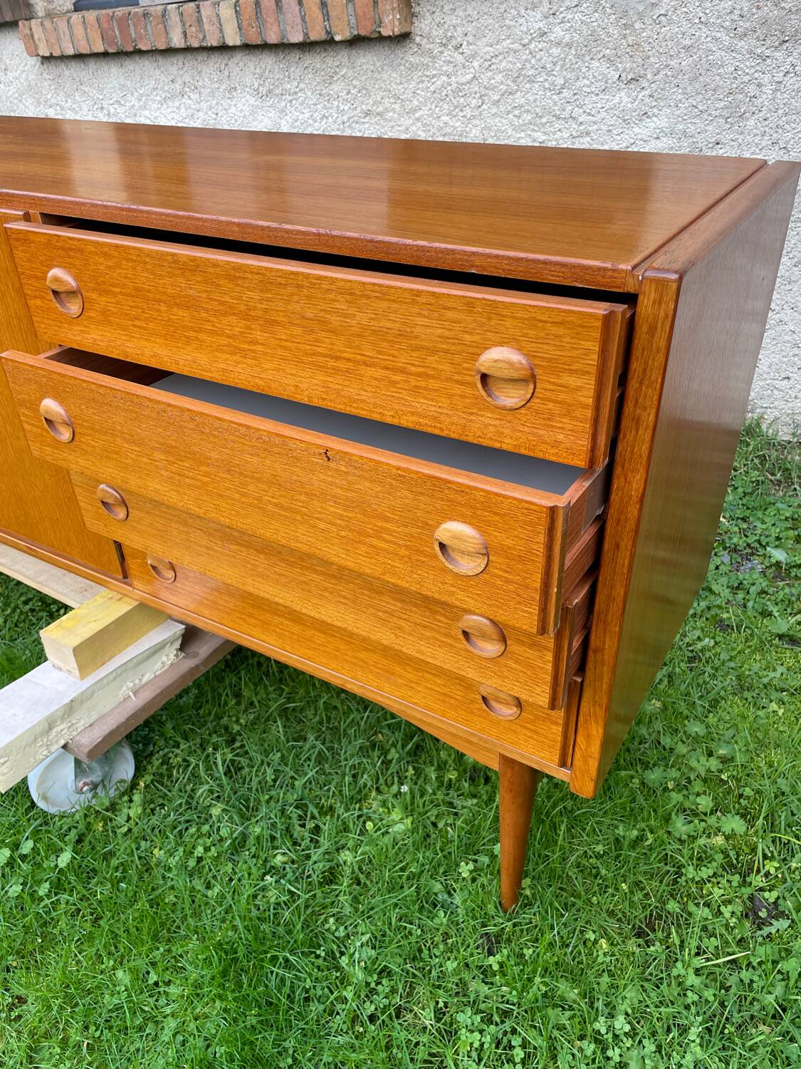 Vintage Scandinavian sideboard