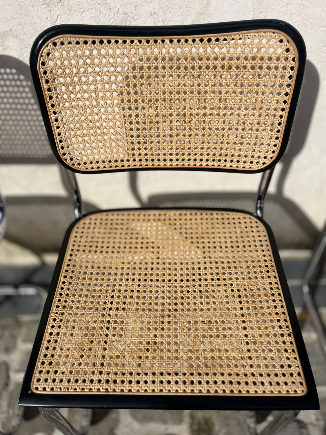 4 chaises Cesca B3 Breuer by KNoLL